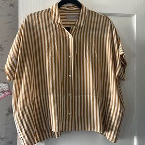 Everlane the clean silk short sleeve polo